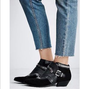 Free People black boots booties